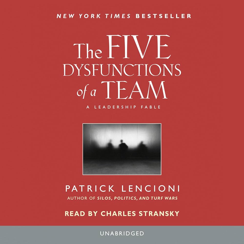 The Five Dysfunctions of a Team book cover